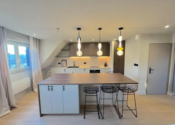 Duplex Contemporain Et Confort Lejlighed *