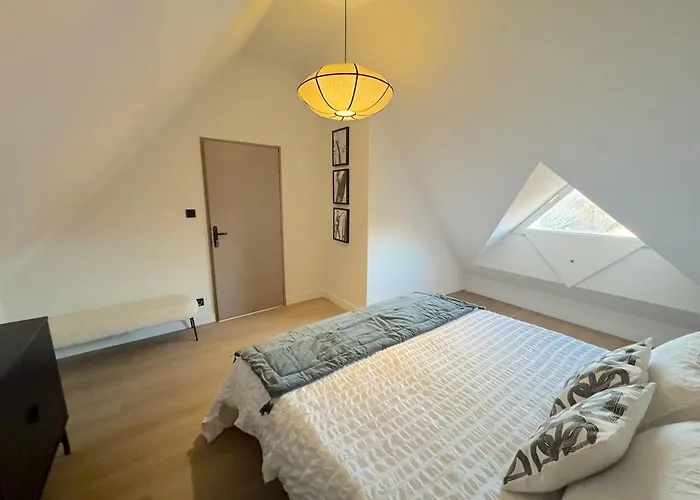 Duplex Contemporain Et Confort Lägenhet *