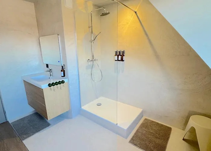 Duplex Contemporain Et Confort Lägenhet *